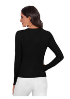 EleganceLace -Ribbed Knit Top
