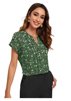 Floral Pleated Charm Top – Everyday Elegance with Effortless Comfort