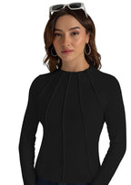 RFW Luxe Ribbed Body-Fit Long Sleeve Top
