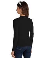 RFW Luxe Ribbed Body-Fit Long Sleeve Top