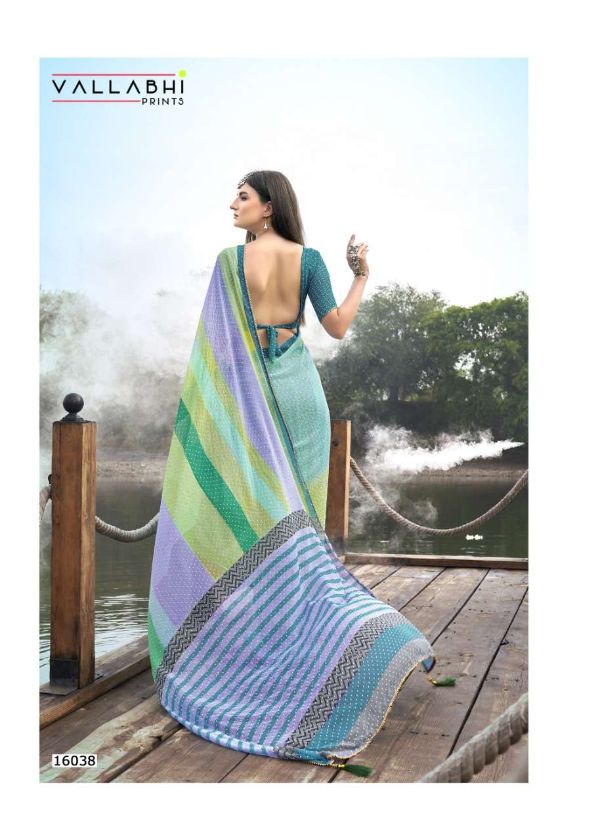 Saadgi by Vallabhi Prints – Best-Quality Printed Georgette Fancy Saree