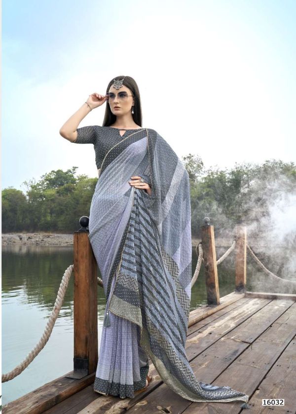 Saadgi by Vallabhi Prints – Best-Quality Printed Georgette Fancy Saree