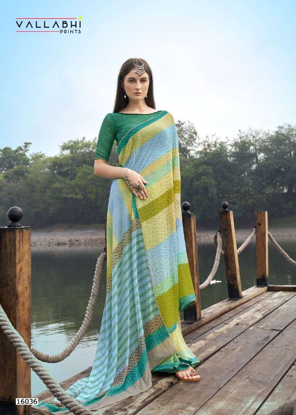 Saadgi by Vallabhi Prints – Best-Quality Printed Georgette Fancy Saree