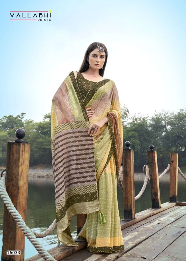 Saadgi by Vallabhi Prints – Best-Quality Printed Georgette Fancy Saree