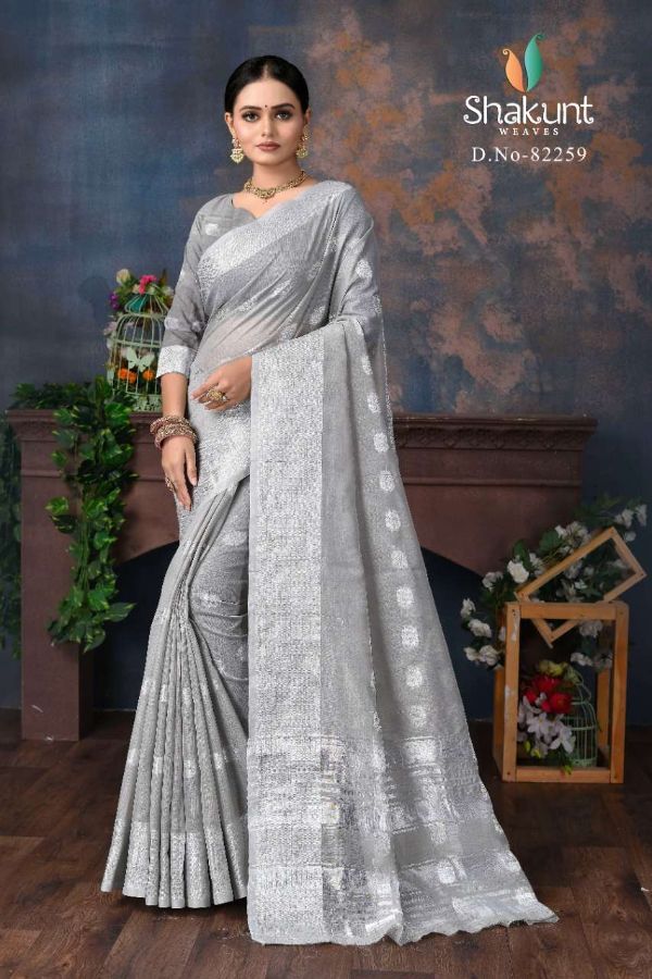 Satranj by Shakunt Cotton-Silk Fancy Saree – Fancy Elegance, Affordable Luxury