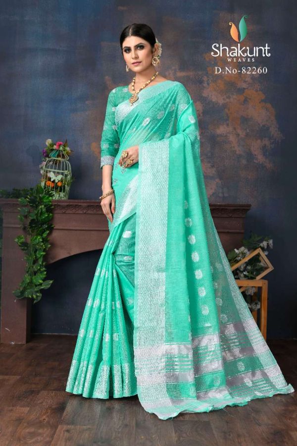 Satranj by Shakunt Cotton-Silk Fancy Saree – Fancy Elegance, Affordable Luxury