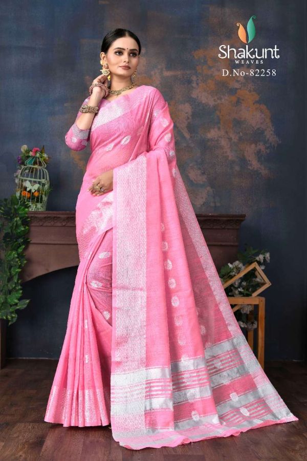 Satranj by Shakunt Cotton-Silk Fancy Saree – Fancy Elegance, Affordable Luxury