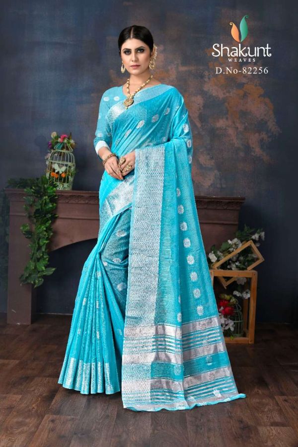 Satranj by Shakunt Cotton-Silk Fancy Saree – Fancy Elegance, Affordable Luxury