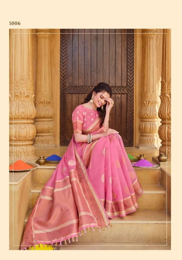 Siddharth Silk Marina Wholesale Saree – Premium Silk Elegance from Surat