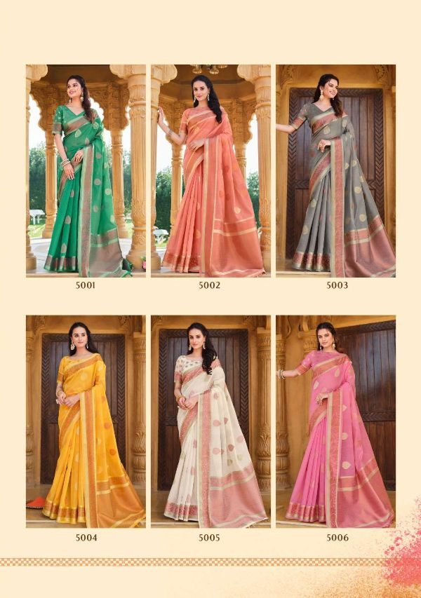 Siddharth Silk Marina Wholesale Saree – Premium Silk Elegance from Surat