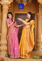 Siddharth Silk Marina Wholesale Saree – Premium Silk Elegance from Surat