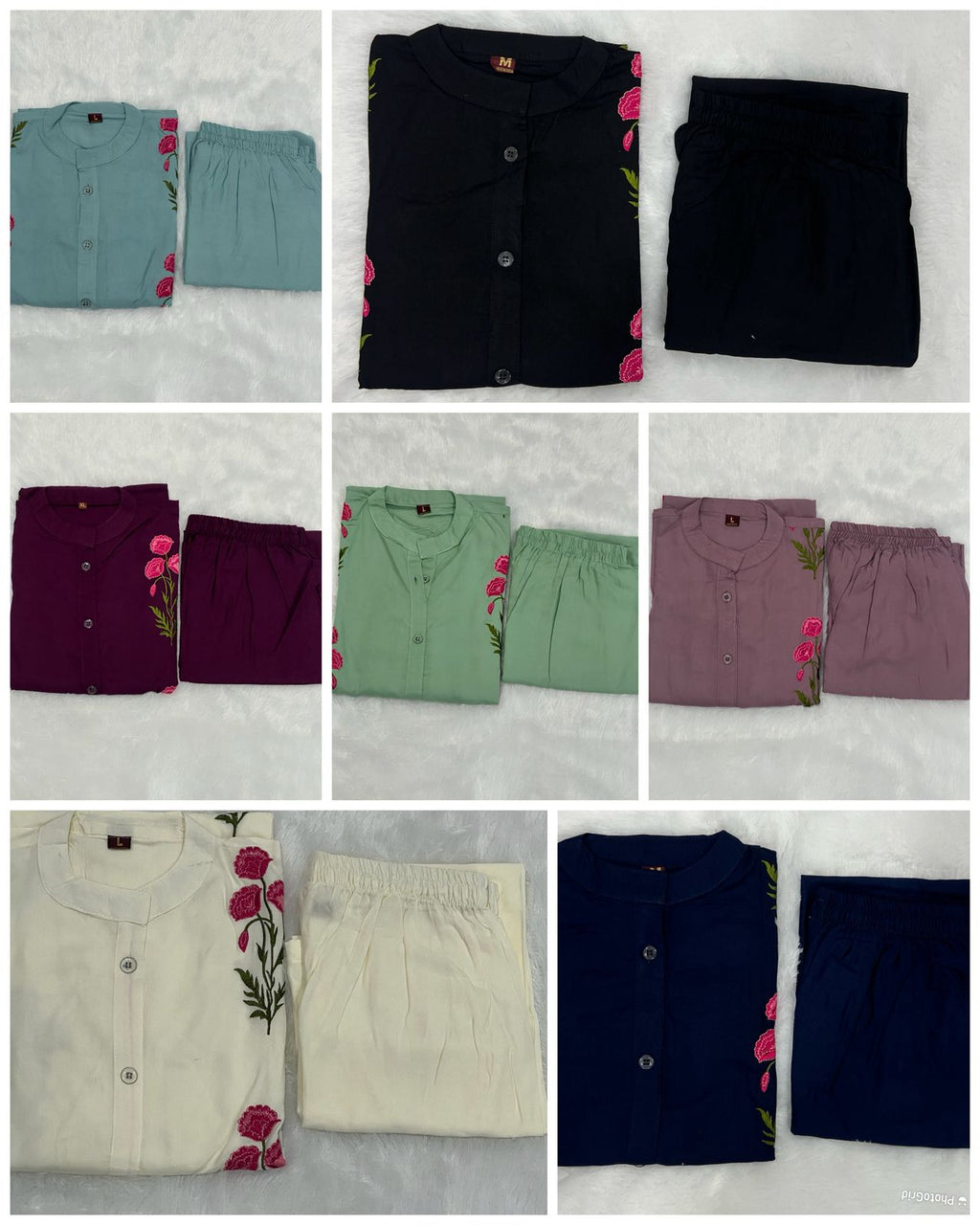 Premium Embroidered Rayon Long Flair Kurti with Palazzo Set – Everyday Elegance Meets Festive Style