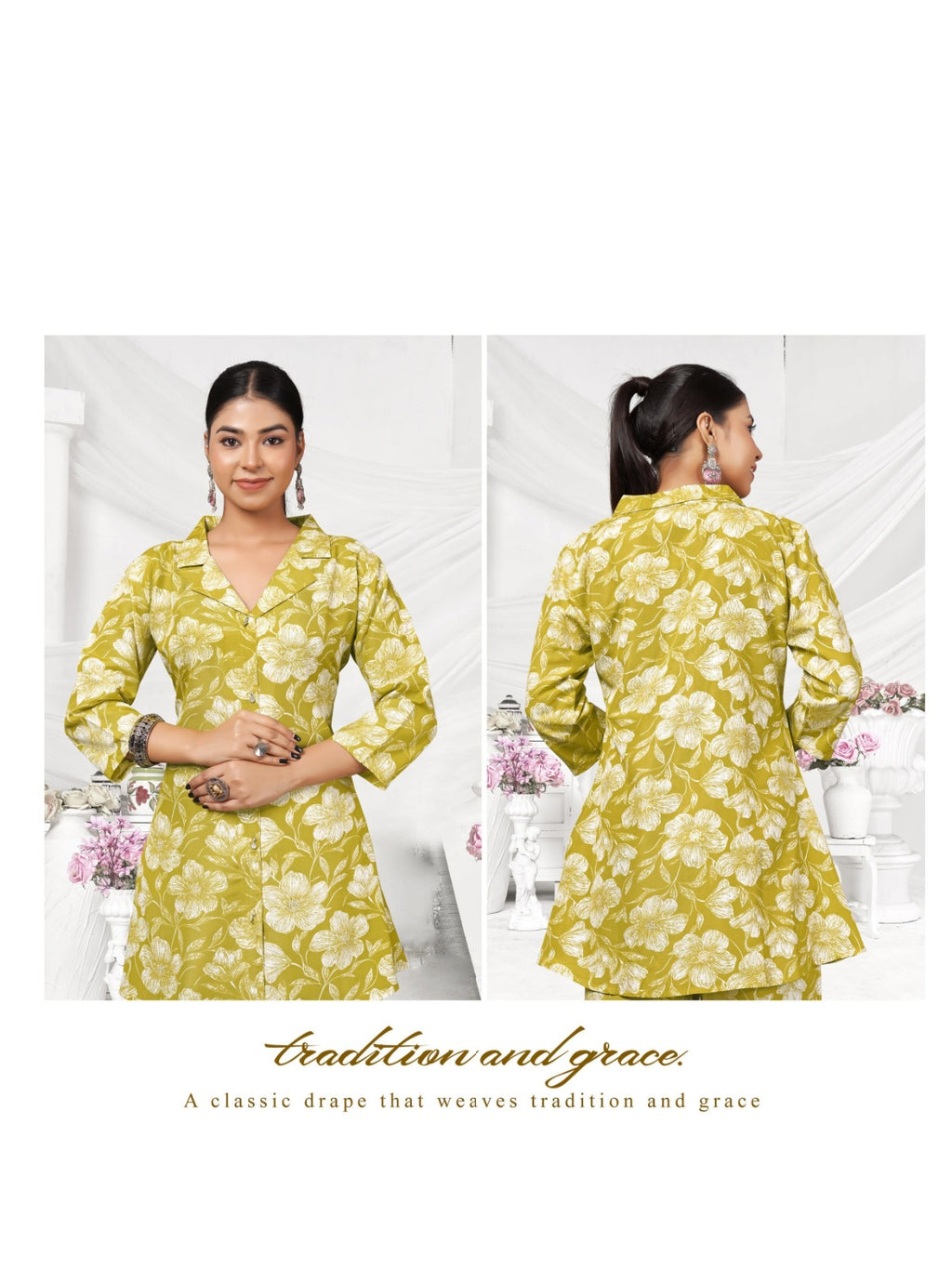 Premium Floral Rayon Co-Ord Set for Effortless Everyday Elegance
