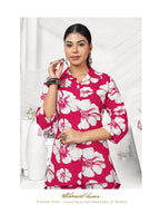 Premium Floral Rayon Co-Ord Set for Effortless Everyday Elegance
