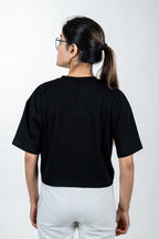 Trendy Oversized Cropped Tee for Everyday Comfort & Chic Style