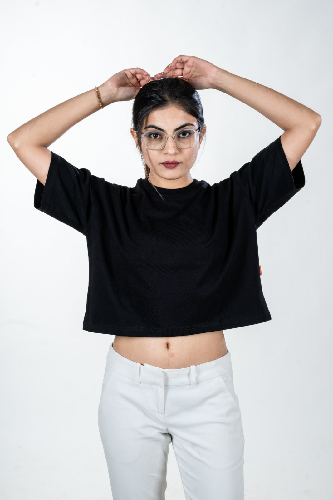 Trendy Oversized Cropped Tee for Everyday Comfort & Chic Style