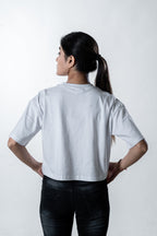 Trendy Oversized Cropped Tee for Everyday Comfort & Chic Style