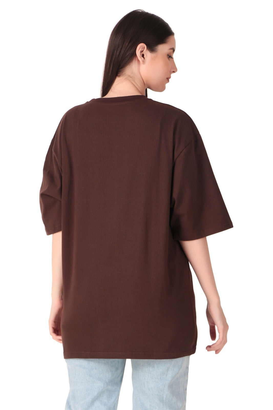 Believe Oversized Motivational Tee for Women