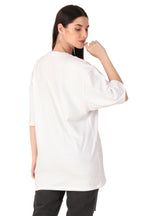 Believe Oversized Motivational Tee for Women