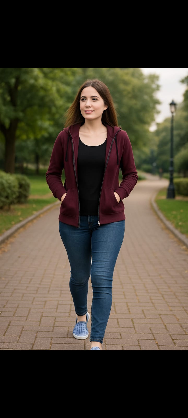 Women’s Premium Zip Hoodie – Everyday Comfort & Stylish Warmth