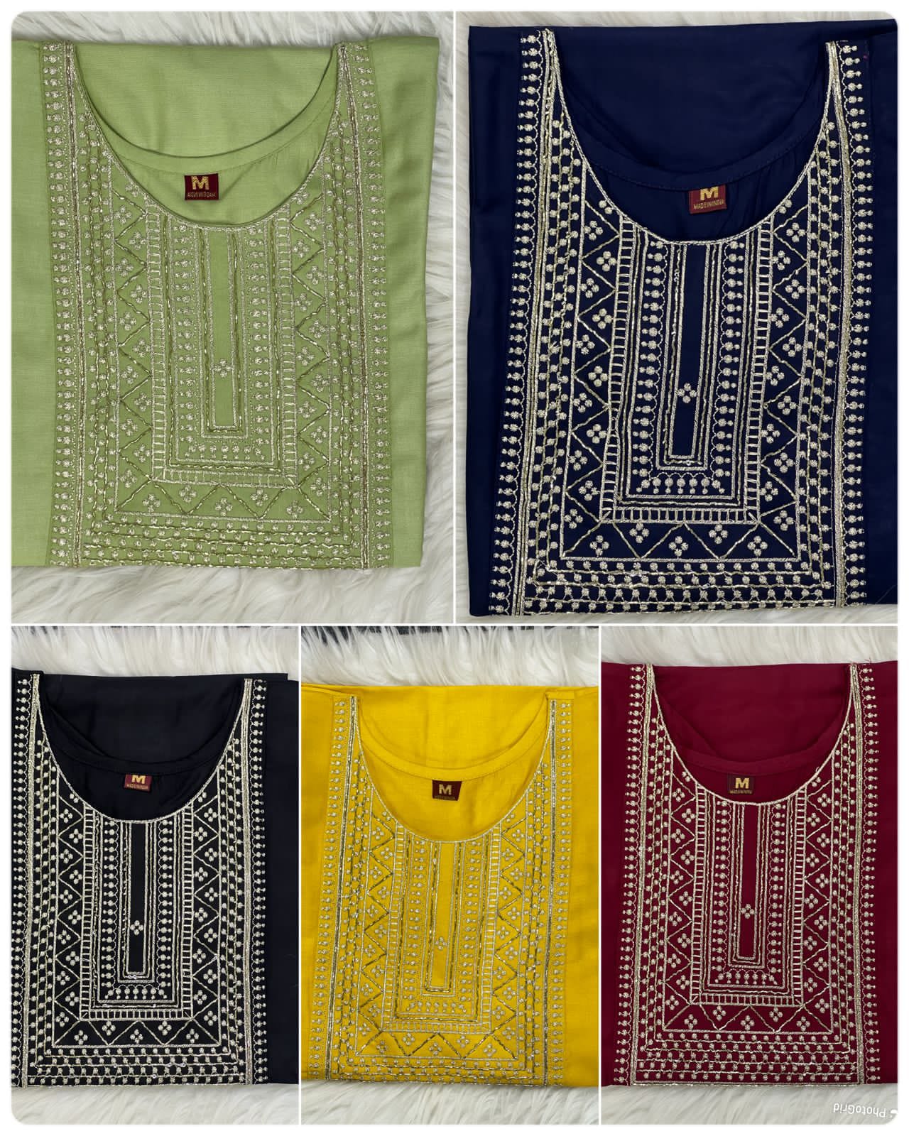 Premium Rayon Straight Embroidered Kurti for Festive & Everyday Elegance