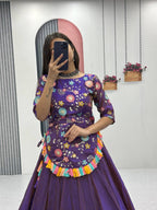 Designer Heavy Embroidered Fendy Lehenga Set with Premium Flair