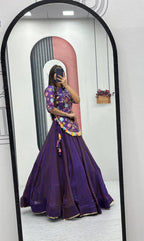 Designer Heavy Embroidered Fendy Lehenga Set with Premium Flair