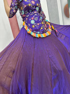 Designer Heavy Embroidered Fendy Lehenga Set with Premium Flair