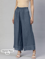 Premium Chikankari Embroidered Plazzo for Everyday Elegance & Comfort