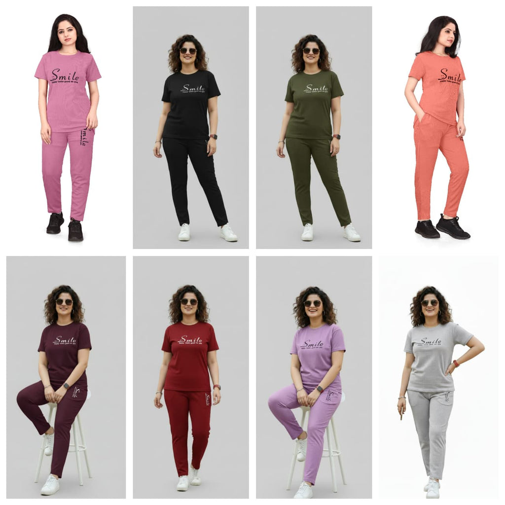 Premium Stretch Lykra Nightwear Top & Pant Set for Ultimate Comfort