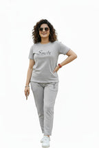 Premium Stretch Lykra Nightwear Top & Pant Set for Ultimate Comfort