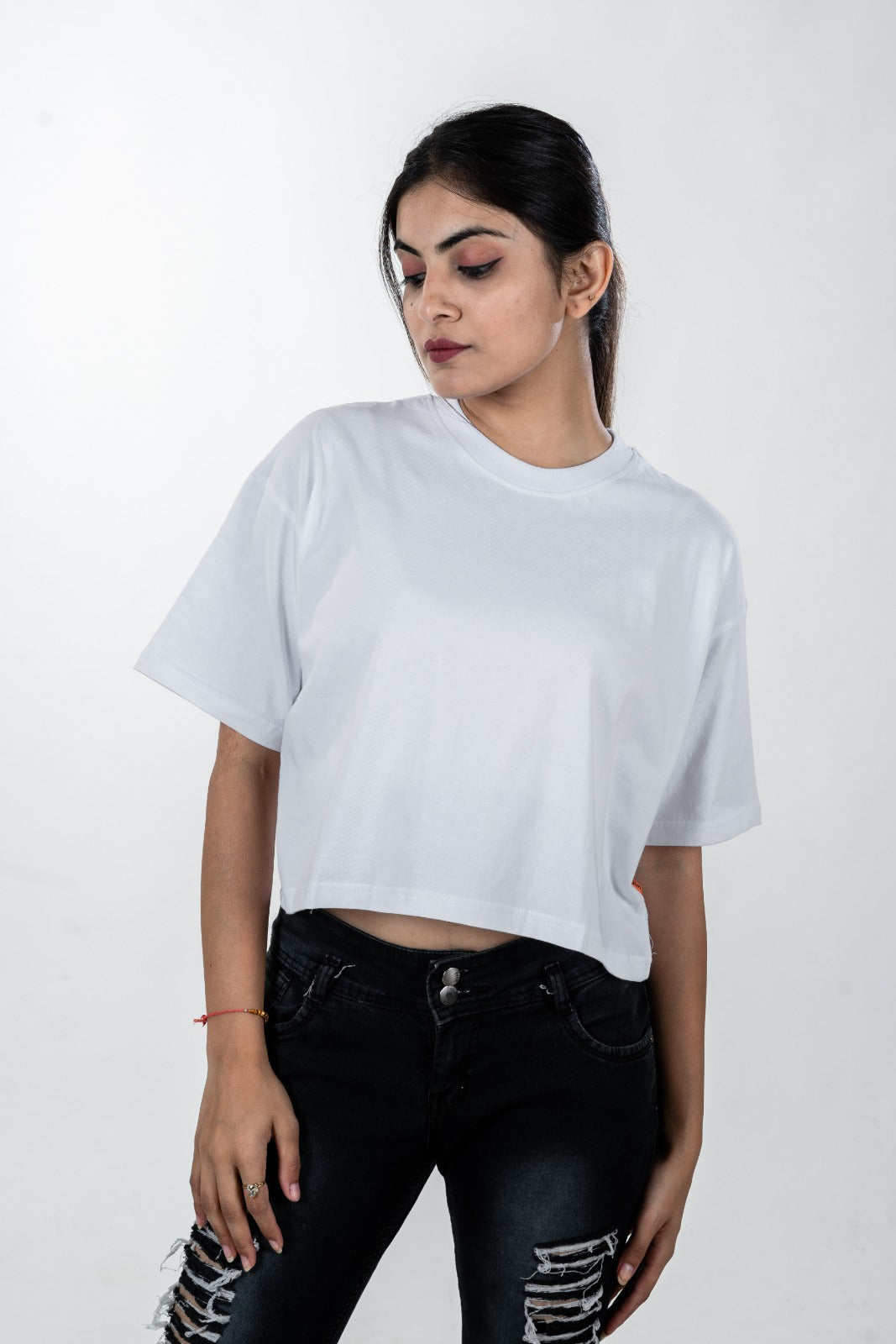 Trendy Oversized Cropped Tee for Everyday Comfort & Chic Style
