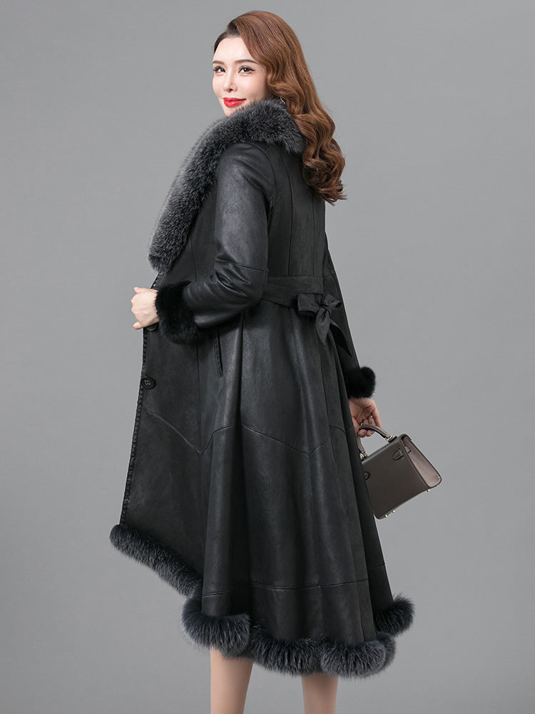 VelourFur Luxe Women’s Winter Coat