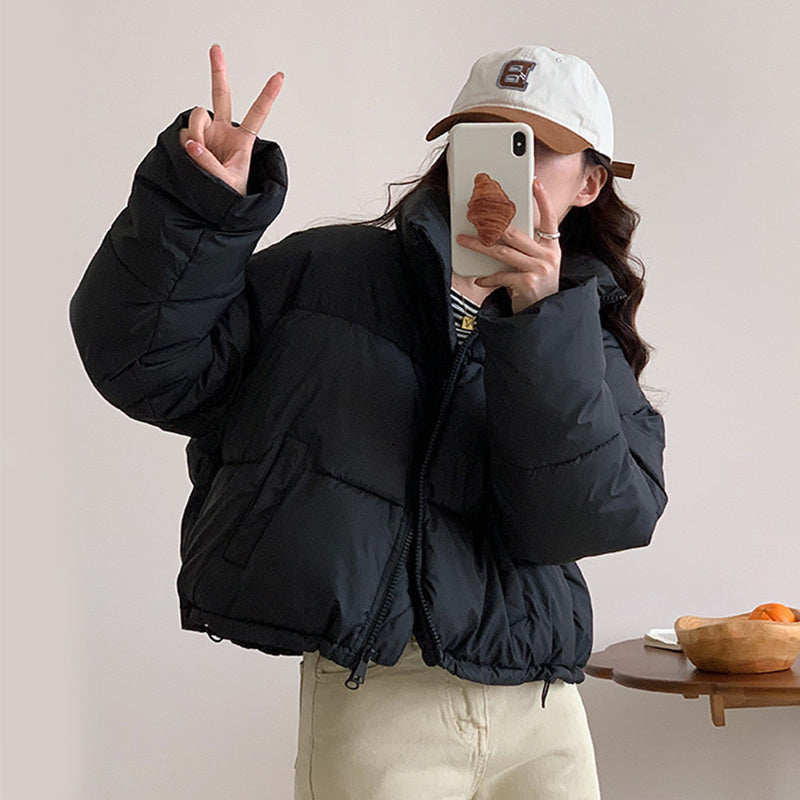 FrostFit Women’s Cropped Puffer Jacket