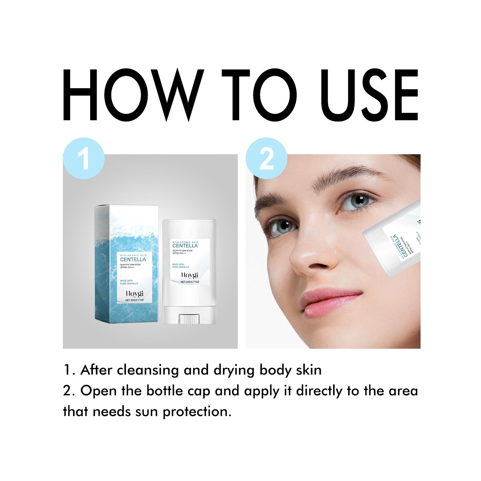 Hoygi Radiance Guard Hyaluronic Sunscreen Stick