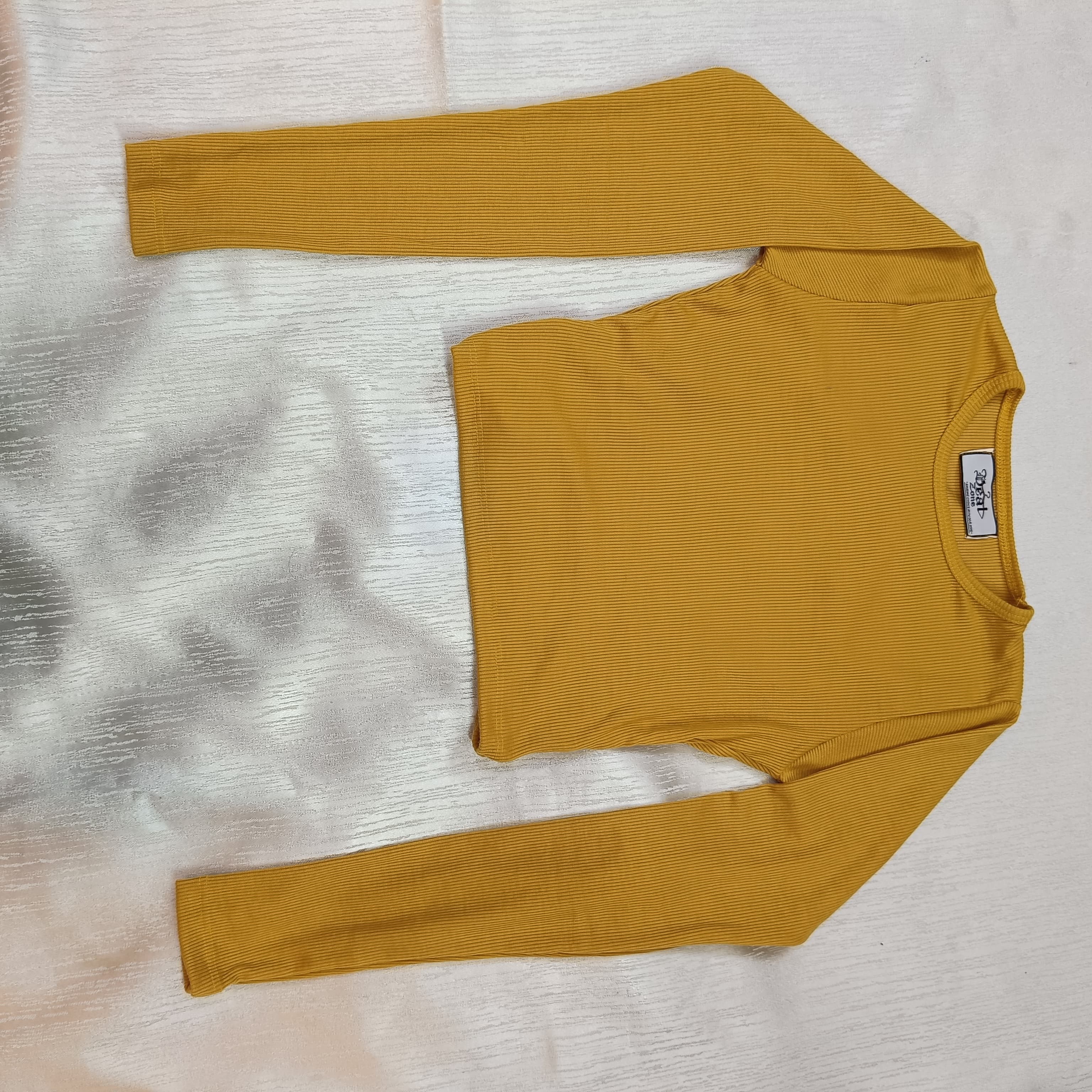 Ribbed Wrap-Tie Back Crop Top for Women – Chic, Stretchy & Ultra-Trendy Fit