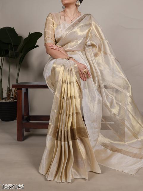 Royal Tissue Silk Zari Weaving Saree – A Must-Have for Every Elegant Wardrobe
