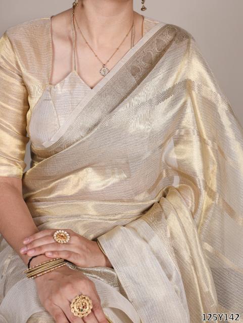 Royal Tissue Silk Zari Weaving Saree – A Must-Have for Every Elegant Wardrobe