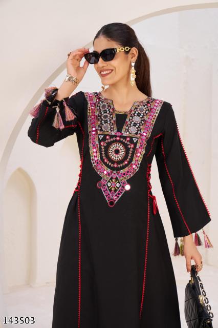 Elegant Embroidered Tassel Co-Ord Set – Premium Festive Wear for Women