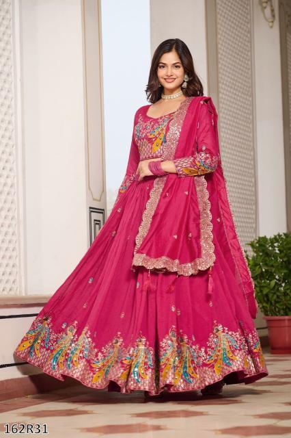 Royal Designer Lehenga Choli with Embroidery & Sequence Work | Wedding & Festive Wear Special