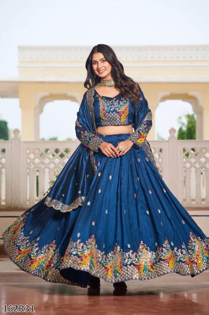 Royal Designer Lehenga Choli with Embroidery & Sequence Work | Wedding & Festive Wear Special