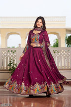 Royal Designer Lehenga Choli with Embroidery & Sequence Work | Wedding & Festive Wear Special