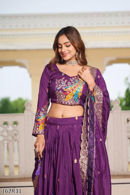 Royal Designer Lehenga Choli with Embroidery & Sequence Work | Wedding & Festive Wear Special