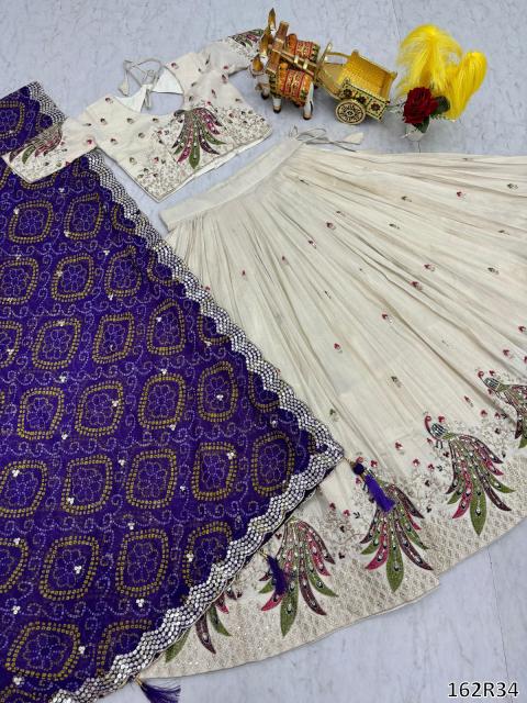 Designer Embroidered Georgette Lehenga Choli with Dupatta – Perfect for Weddings & Festive Celebrations