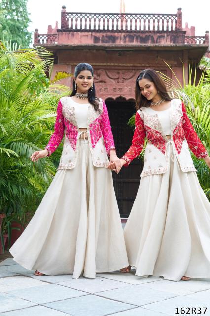 Premium Designer Ethnic Jacket Gown Set – A Must-Have Wedding & Festive Showstopper