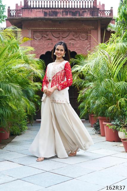 Premium Designer Ethnic Jacket Gown Set – A Must-Have Wedding & Festive Showstopper