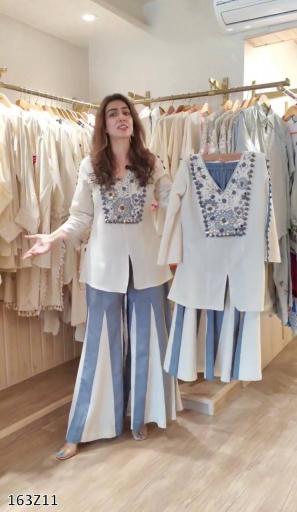 Premium Designer Embroidered Co-ord Set for Women | Elegant Party & Festive Wear