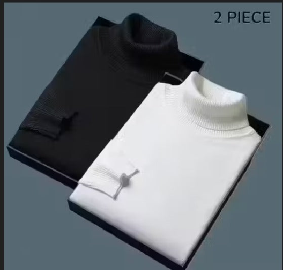 Premium Cotton Ribbed High-Neck Bodyfit Top for Women